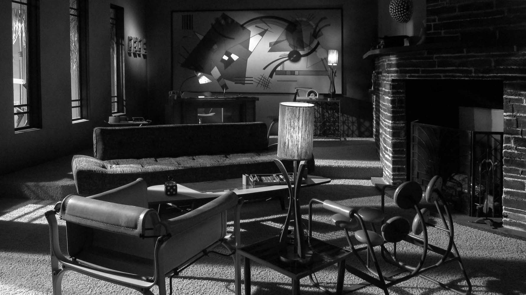 BUGSY SEIGEL'S LAIR ...stage build